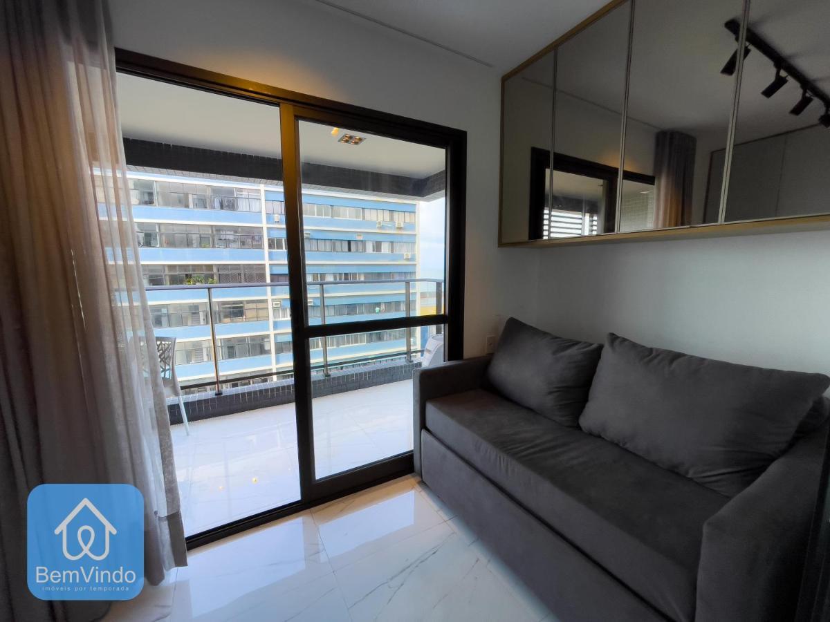 Apartamento Com Linda Vista Mar No Smart Barra 2 Salvador da Bahia Exterior foto