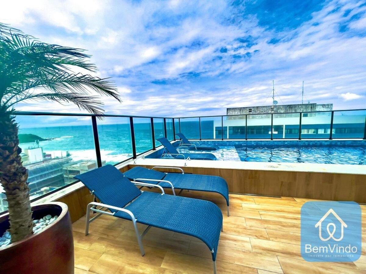 Apartamento Com Linda Vista Mar No Smart Barra 2 Salvador da Bahia Exterior foto